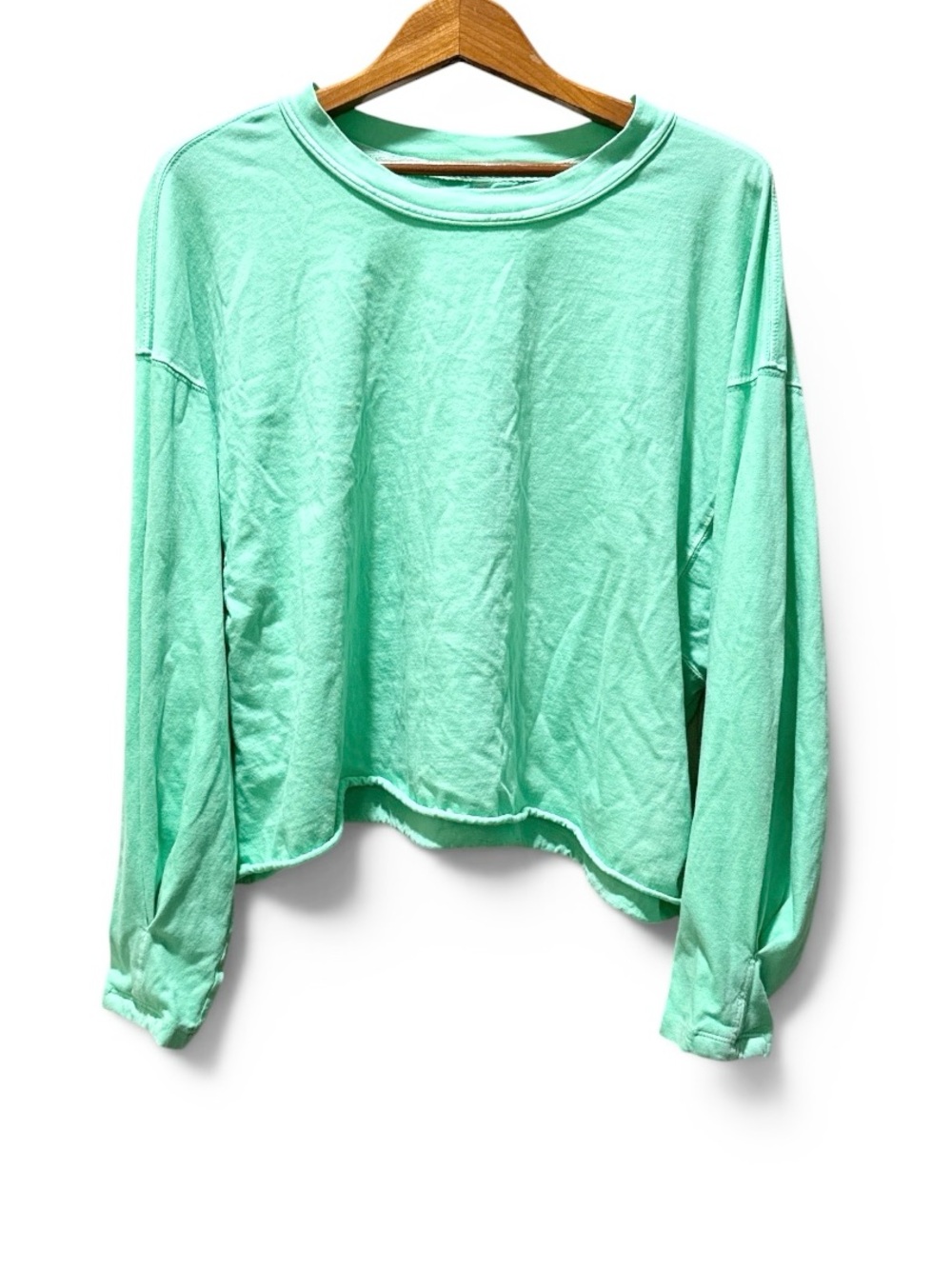 Free People Movement Inspire Layering Tee in Pistachio Green Size Small